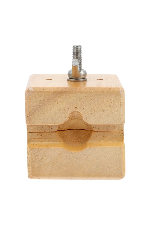 Watch Holder Vise Light Brown 1Pack 2.95Inch X 2.20Inch X 2.16Inch