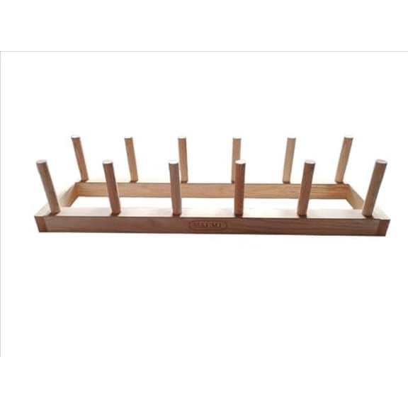 Wooden Weight Plate Rack Olympic Weight Plate Holder & Storage Stand Bumper Plate Organizer Horizontal Weight Tree for Home Gym Weight Plate Storage Rack$$Sport & Recreation Other