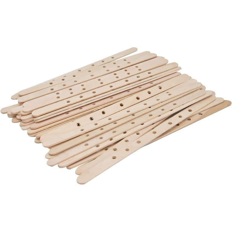 Wooden Wicks for Candle Making, Candle Wick Holder Wooden Wicks Wood Wicks  for Candles for Candle Making(180 * 10mm7 Holes)