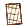 thumbnail image 1 of Wooden Window Frame Lattice Window Pane Wall Decor for Vine Climbing Simple Old Vintage Style Easy to Hang Lightweight (40*26cm), 1 of 7