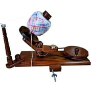 Wooden Yarn Ball Winder Table Top Yarn Swift Wooden Yarn Winder for Crocheting Yarn