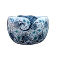 thumbnail image 1 of Wooden Yarn Bowl, Large Handmade Yarn Holder for Crocheting, Knitting Bowl for Knitters, Yarn Storage Bowl, 1 of 3