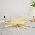 thumbnail image 1 of Wooden Yarn Winding Rack Household Handmade Wool Rotating Ball, 1 of 6