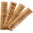 thumbnail image 1 of Wooden comb 5Pcs Wooden Combs Bamboo Anti-Static Wood Hair Comb for Women Men Thick Wavy or Straight Hair, 1 of 5