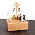 thumbnail image 1 of Wooden music box music box, 1 of 3