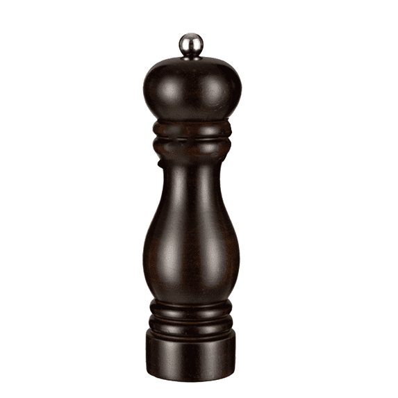 Wooden pepper mill Beech wood pepper mill Color manual pepper mill7 inch brown