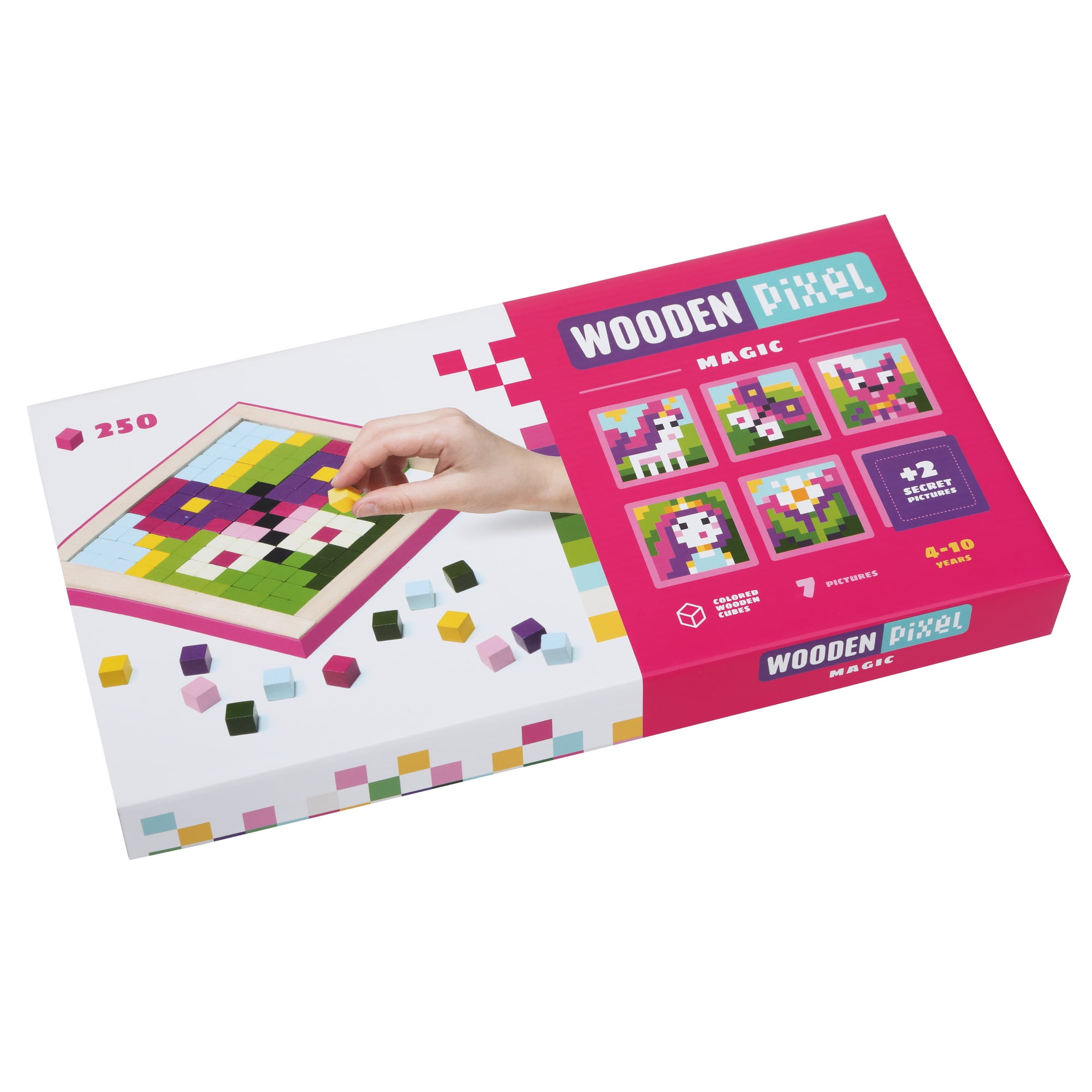 CUBIKA Wooden pixels Magic 250 piece