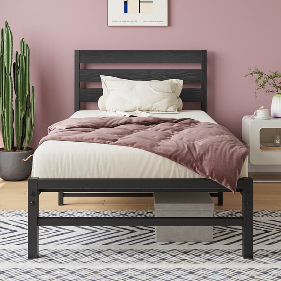 Gloperti 37.8 in USB Port Standard Bed Frames, Twin