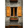 thumbnail image 1 of Wooden window shutters and flowers on a old stone building, near Courmayeur; Dolonne, Aosta Valley, Italy by Sunny Awazuhara- Reed / Design Pics (24 x 38), 1 of 3