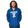 thumbnail image 1 of Wooder Pennsylvania State Unisex Fleece Graphic Zip Up Hoodie Brisco Brands 5X, 1 of 5