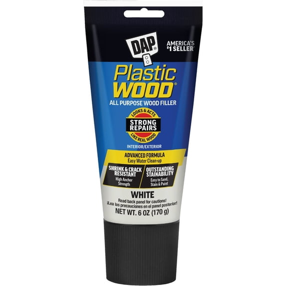 Woodfill Plastic Wht 6oz
