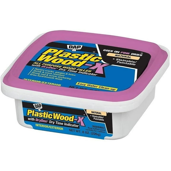 DAP Wood Filler Woodfill - White - 8 Oz 4 Pack