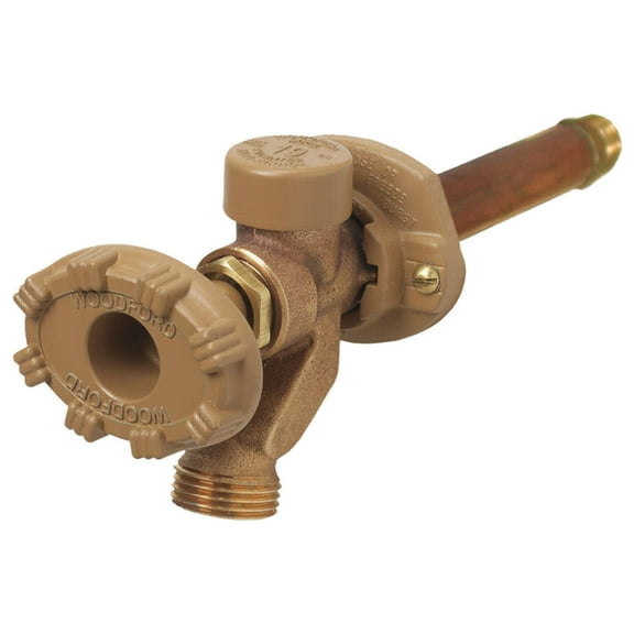Woodford 19CP-4 Model 19 Wall Faucet, 4-Inch, CP Inlet CA2