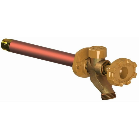 Woodford 12-Inch Freezeless Anti-Siphon Wall Faucet with Pressure Relief Valve - 19CP-12