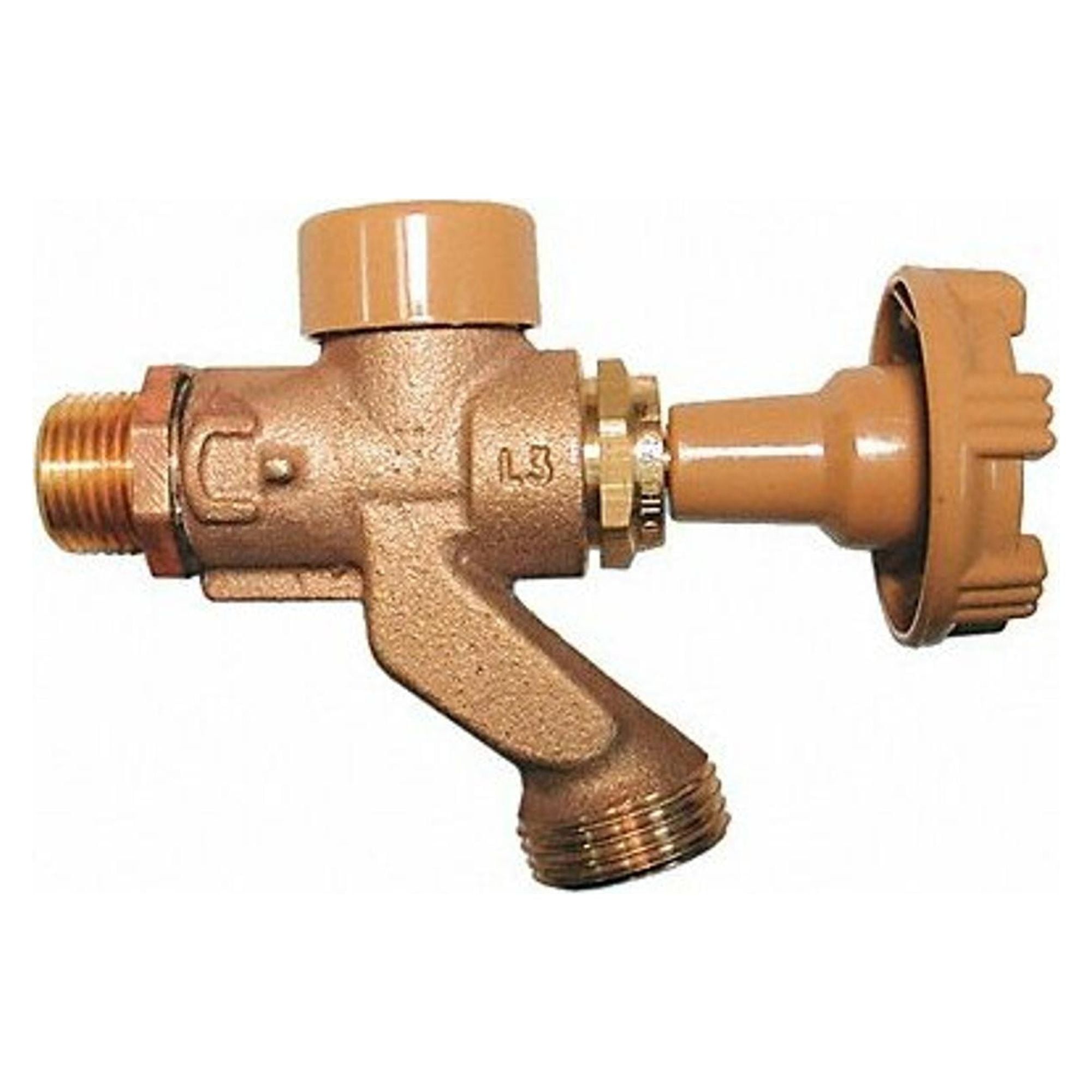 Woodford Brass Anti-Siphon Hose Bibb with Plastic Handwheel