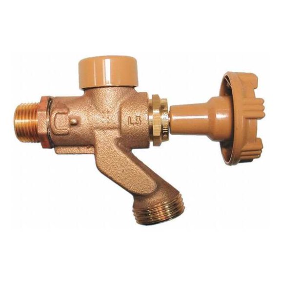 Woodford Manufacturing Anti-Siphon Hose Bibb,1/2 In, Brass 101CP