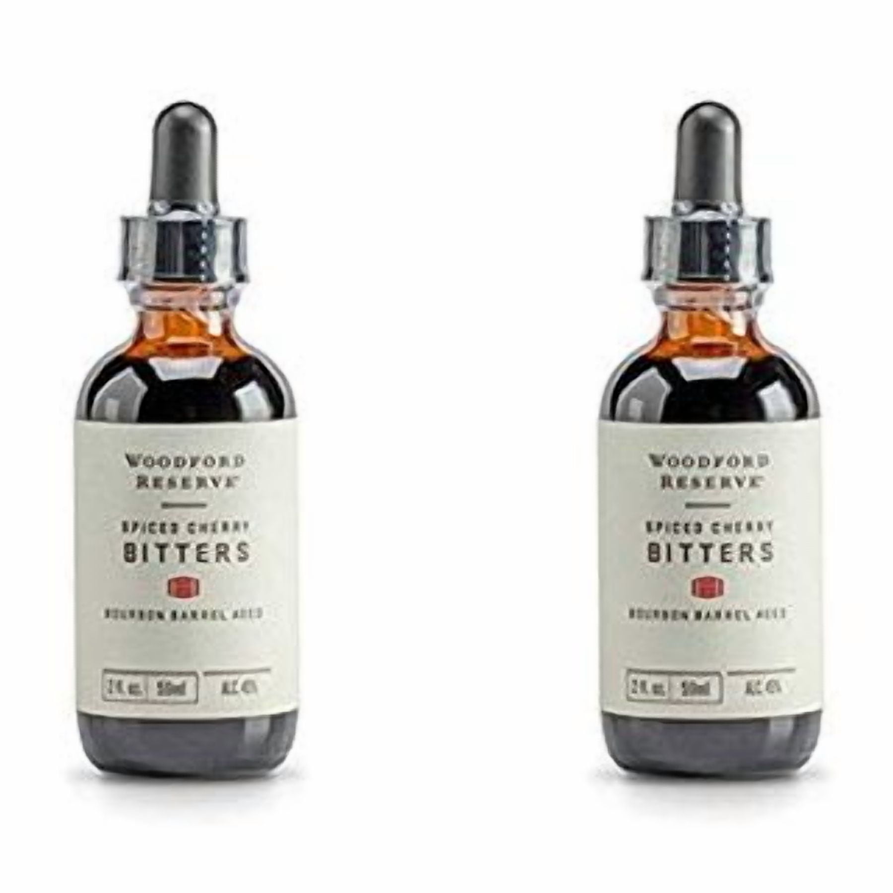Woodford Reserve Spiced Cherry Bourbon Barrel Aged Cocktail Bitters - 2 oz (Pack of 2)