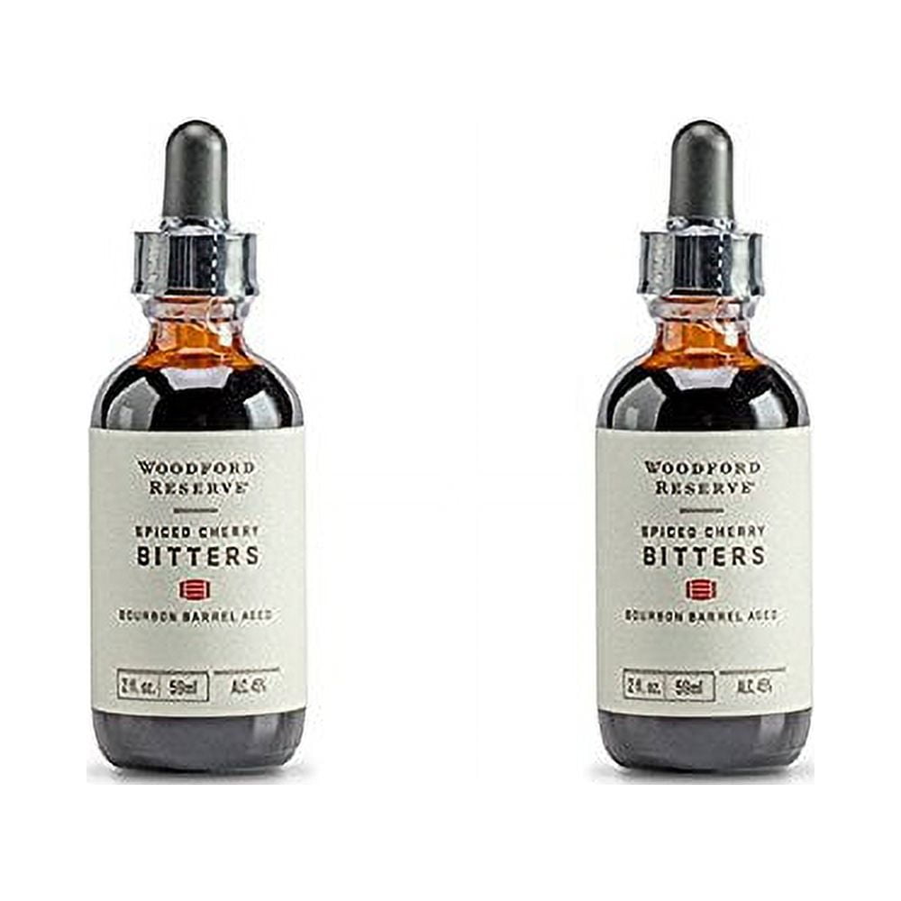 Woodford Reserve Spiced Cherry Bourbon Barrel Aged Cocktail Bitters - 59ml (Pack of 2)