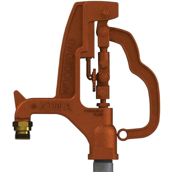 Woodford Yard Hydrant Y34 Freezeless - Adjustable Lever - 3 Ft Bury Depth, 72.5 In Length