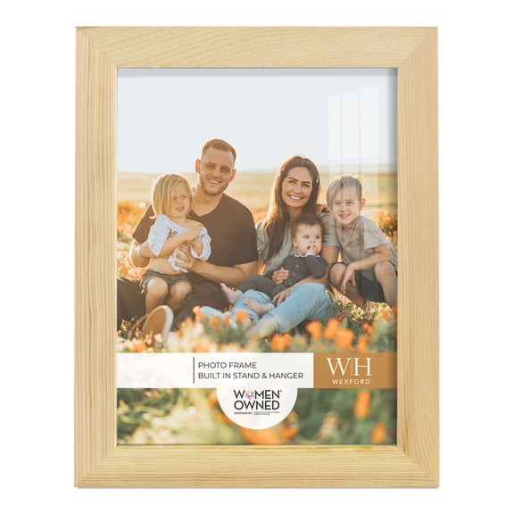 Woodgrain 4 in. x 6 in. Natural Wood Picture Frame