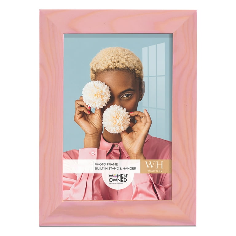 Wexford Home Woodgrain Sunset Pink Picture Frame - Walmart.com