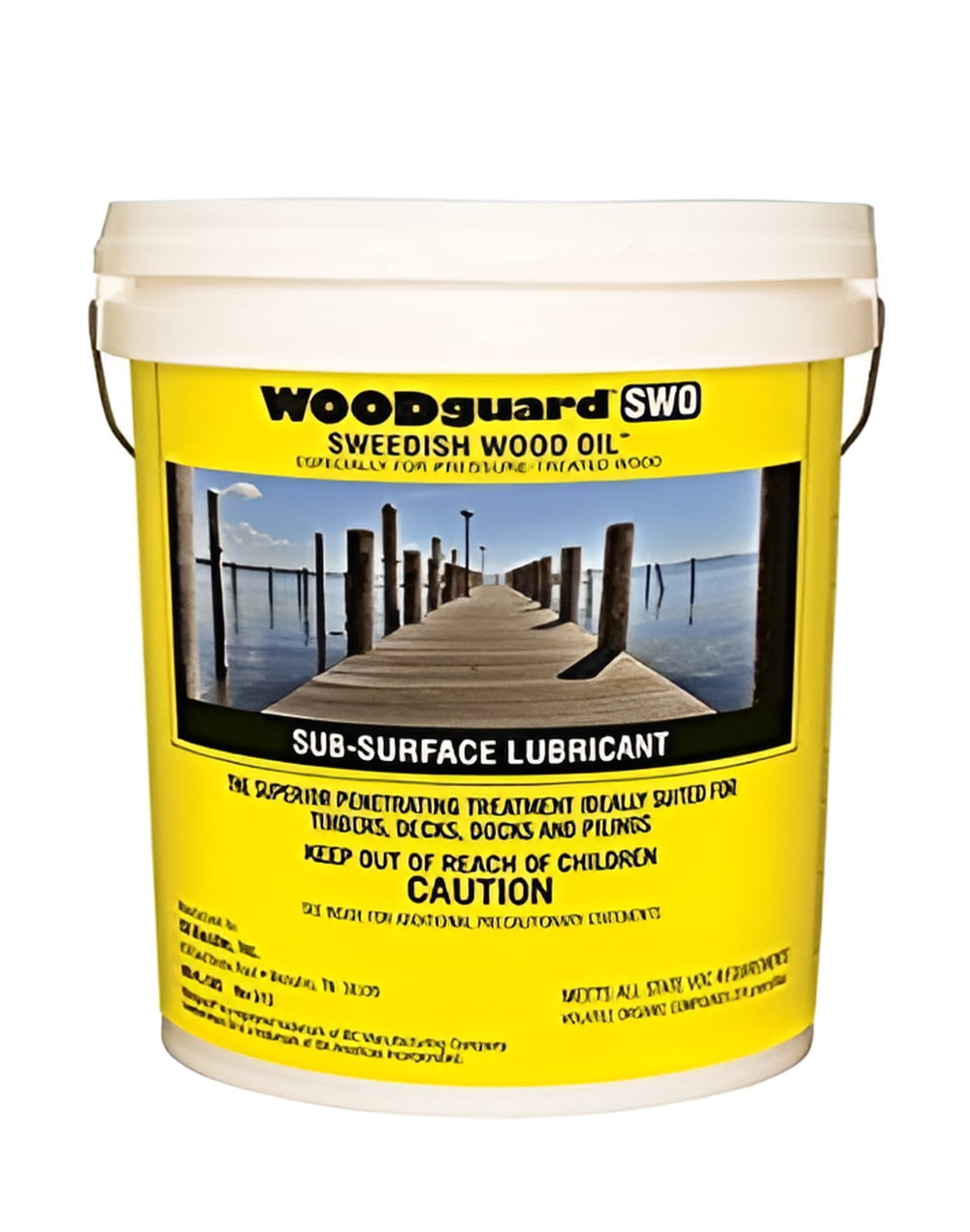 Woodguard Clear Swedish Wood Oil, 1 gal