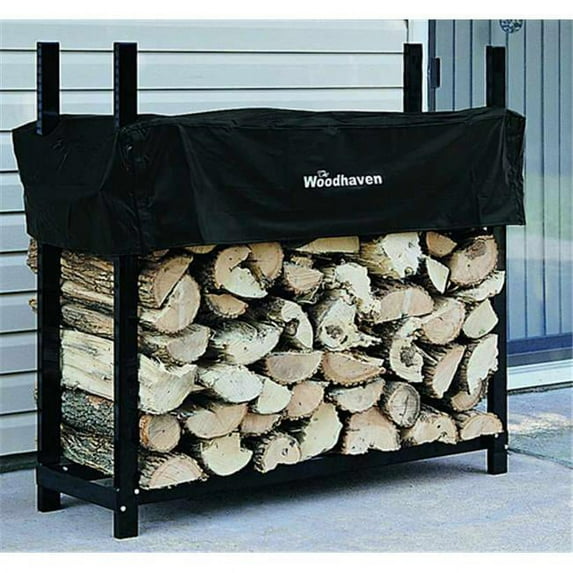 Woodhaven 48WRC 4 Foot Woodhaven Firewood Storage Rack With Standard Cover