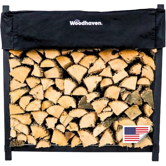 Woodhaven Firewood Log Rack