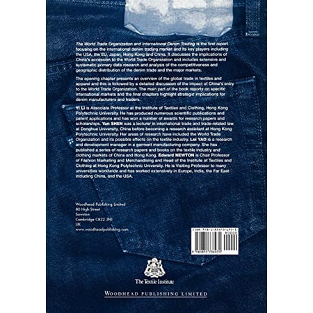 Pre-Owned Woodhead Publishing Textiles: The World Trade Organization and International Denim Trading (Paperback)