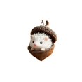 thumbnail image 1 of Woodland Animal Acorn Decorations, Handmade Forest Creature Ornaments, Christmas Tree Hanging Accessories with Cozy Animals, for Festive Home Decor and Nature Lover Gifts, 1 of 7