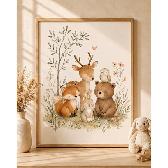 Koala Nursery Wall Art Print, Cute