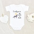 thumbnail image 1 of Woodland Animal Onesie - Pregnancy Announcement - I Wolf You To The Moon And Back Onesie - Cute Wolf Onesie - Boho Baby Clothes - Wolf Onesie, 1 of 5