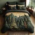 Woodland Bloom 3-Piece Quilted Bedding Set - Walmart.com