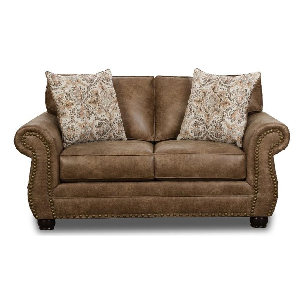 Woodland Brown Loveseat