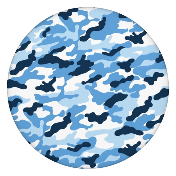 Woodland Camo Stretch Tablecloth - Snug Elastic Waterproof Table Cover, Scratch-Resistant Spill-Proof Fabric for Hunting Parties, Tactical Outdoor Events & Family Gatherings