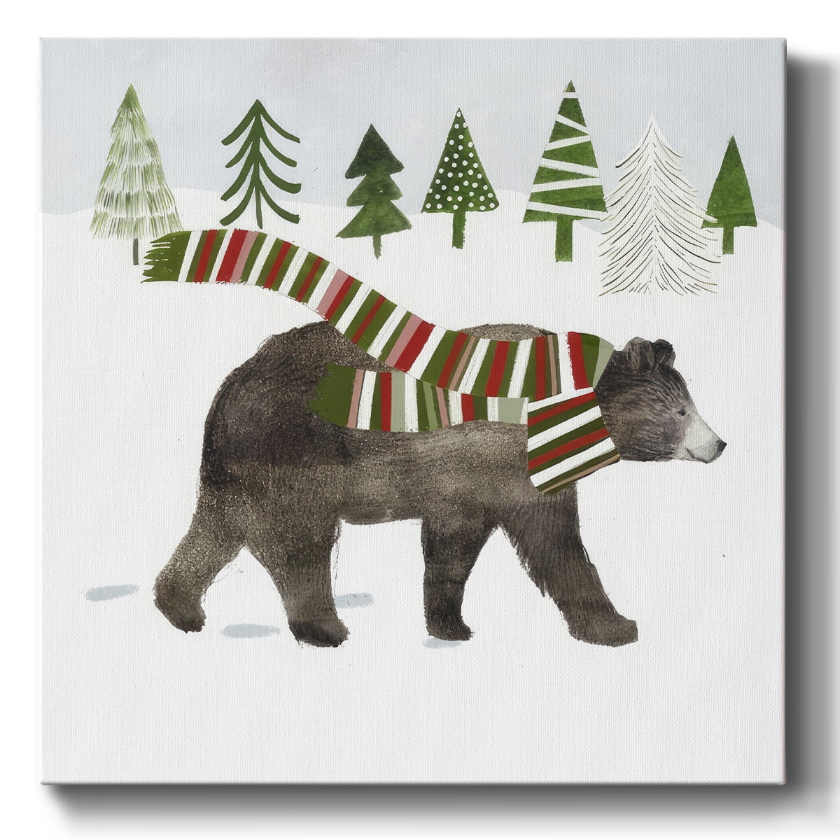 Woodland Christmas I- Gallery Wrapped Canvas