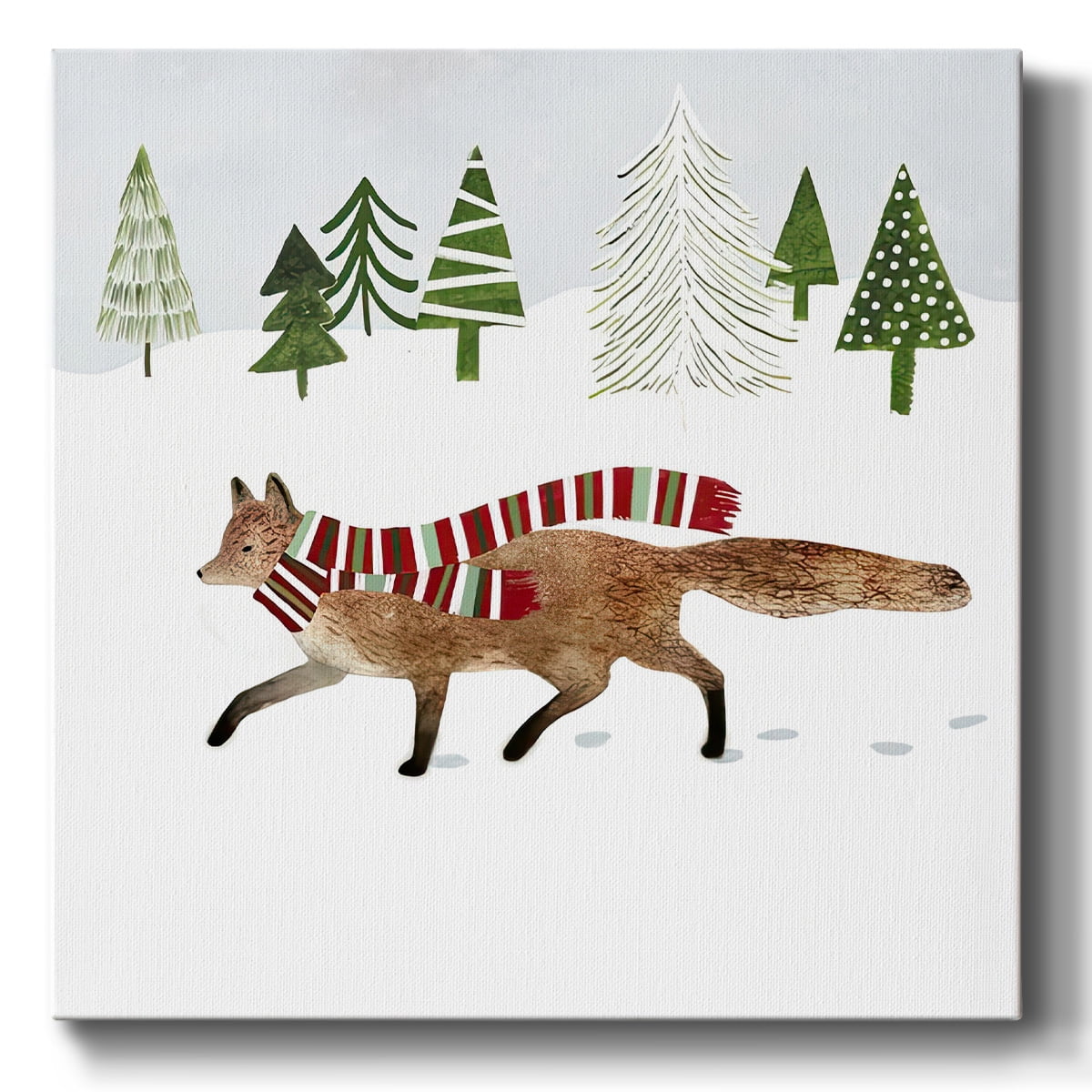 Woodland Christmas II- Gallery Wrapped Canvas