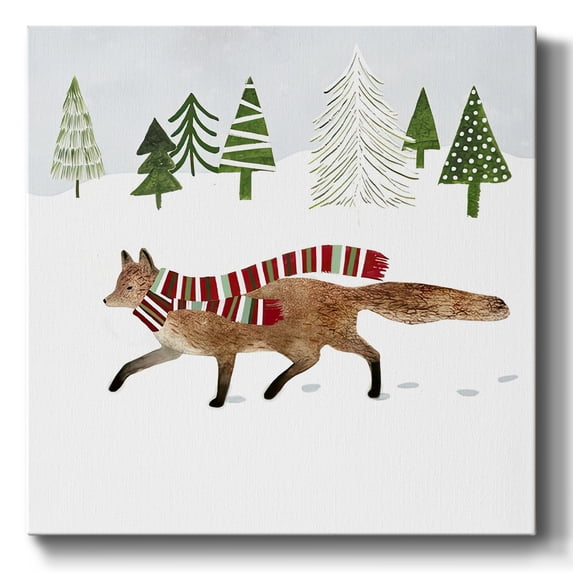 Woodland Christmas II- Gallery Wrapped Canvas