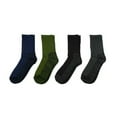 thumbnail image 1 of Woodland Creek Men's Cushioned Sole Heavy Duty Socks Size 10-13, 4 Pack, 1 of 5