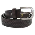 thumbnail image 1 of Woodland Creek Men's Fish Detail Brown Belt Size - 34", 1 of 5