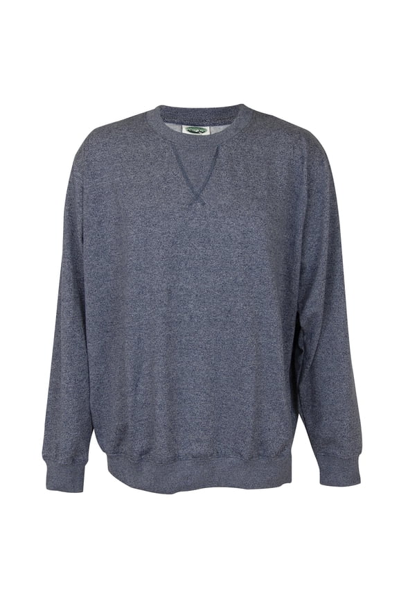Men's Super Soft Crewneck Sweatshirt in Navy, XL