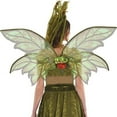 thumbnail image 1 of Woodland Fairy Wings - 32" x 38.37" | Polyester | Green | 1 Pc., 1 of 1