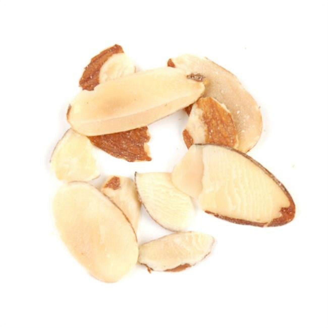 Woodland Foods 424706 Natural Sliced Toasted Almonds, 5 Pound Box