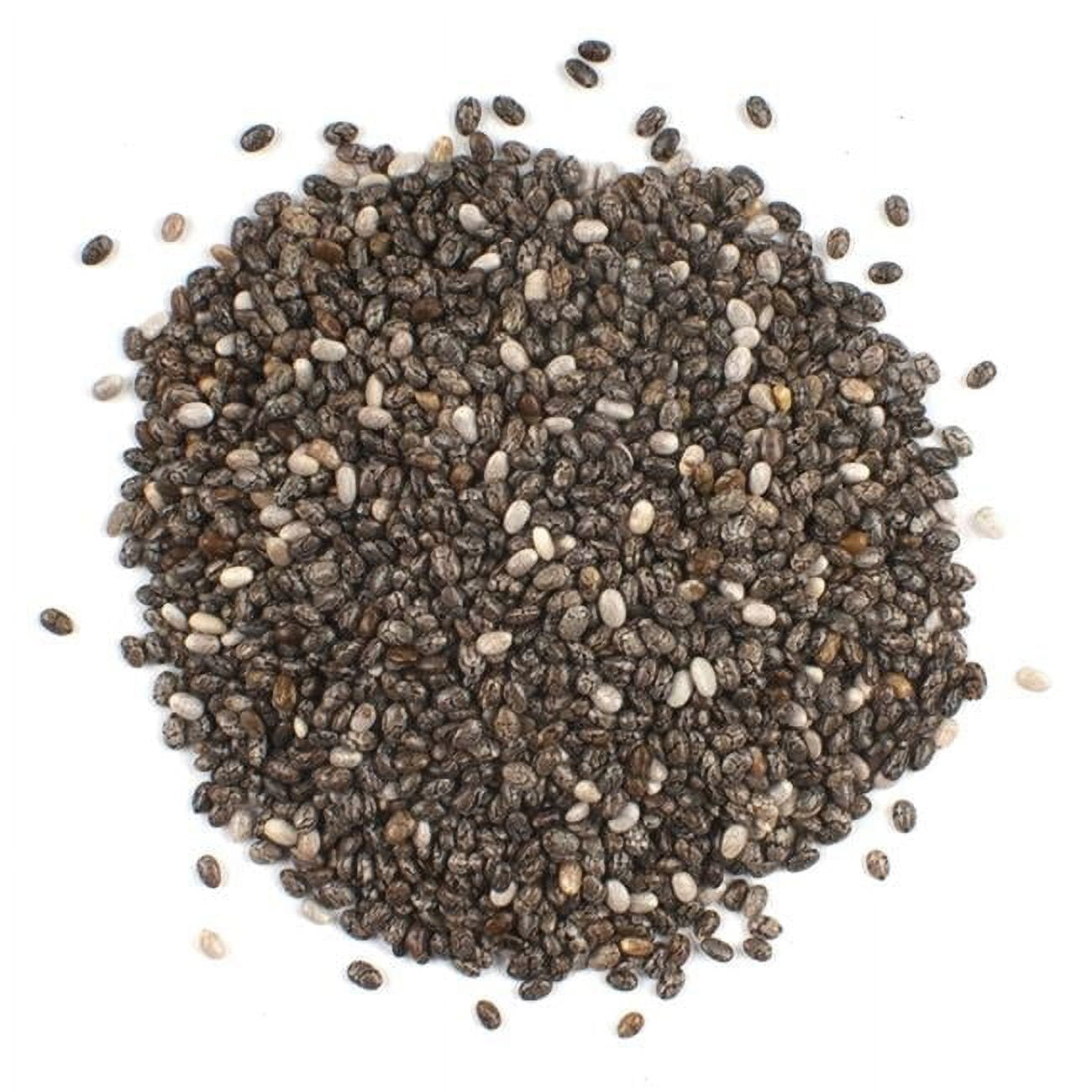 Woodland Foods 527186 Organic Black Chia Seed, 10 Pound Box