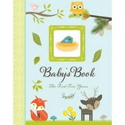 PETER PAUPER PRESS Woodland Friends Baby's Book: The First Five Years, (Hardcover)