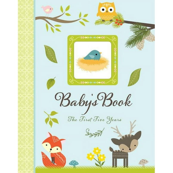 Woodland Friends Baby's Book: The First Five Years (Hardcover)