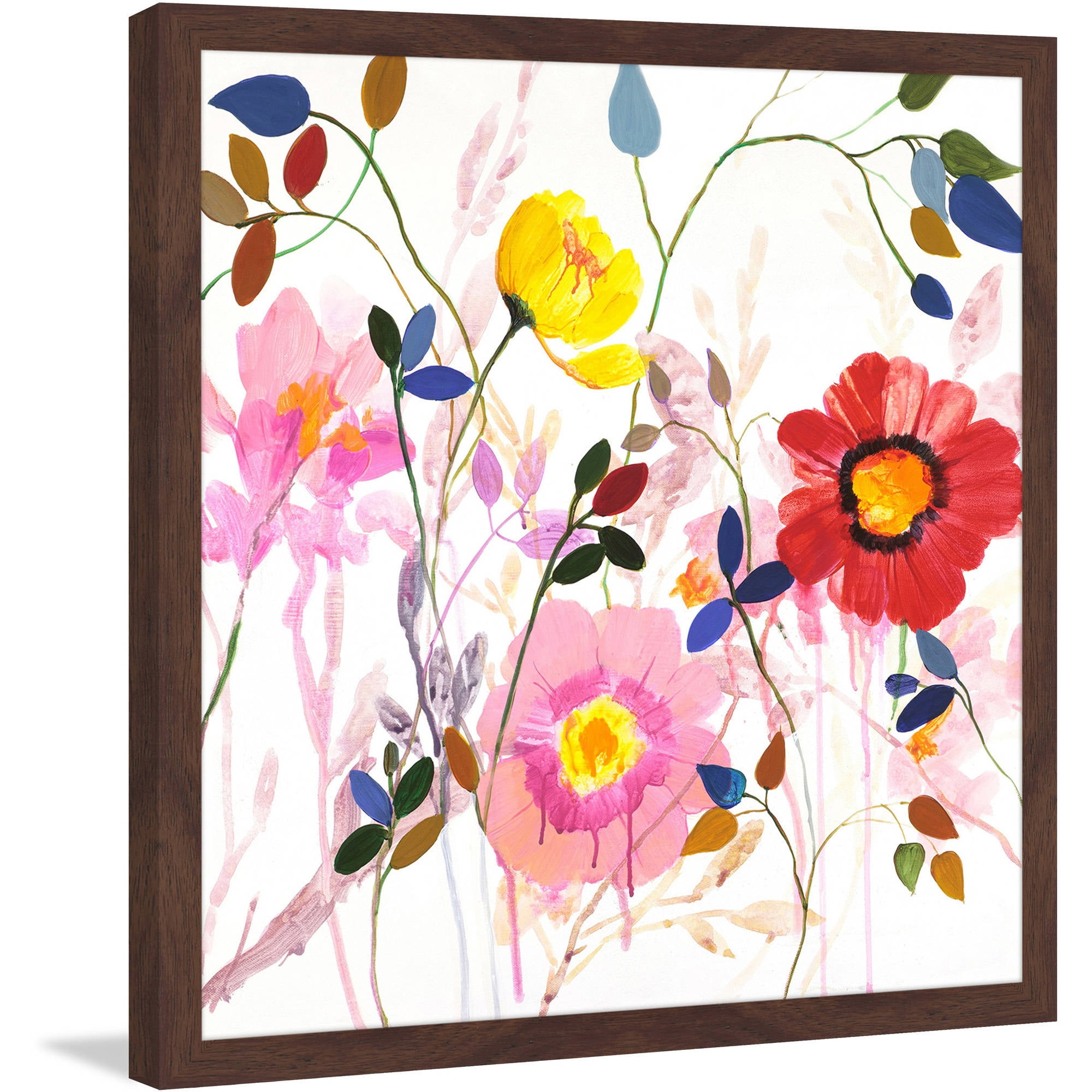 "Woodland Garden" Framed Painting Print
