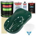 thumbnail image 1 of Woodland Green Low VOC SLOW PREMIUM Paint 1 Gal Kit URETHANE BASECOAT Clearcoat, 1 of 6