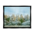 thumbnail image 1 of Woodland Grove Forest Trees Landscape Photograph Jet Black Framed Art Print Wall Art, 1 of 6