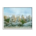 thumbnail image 1 of Woodland Grove Forest Trees Landscape Photograph White Framed Art Print Wall Art, 1 of 7